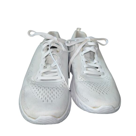 Aetrex Womens Danika Sneakers EU 39 US 8.5 White Athletic Comfort Platform - Picture 3 of 16